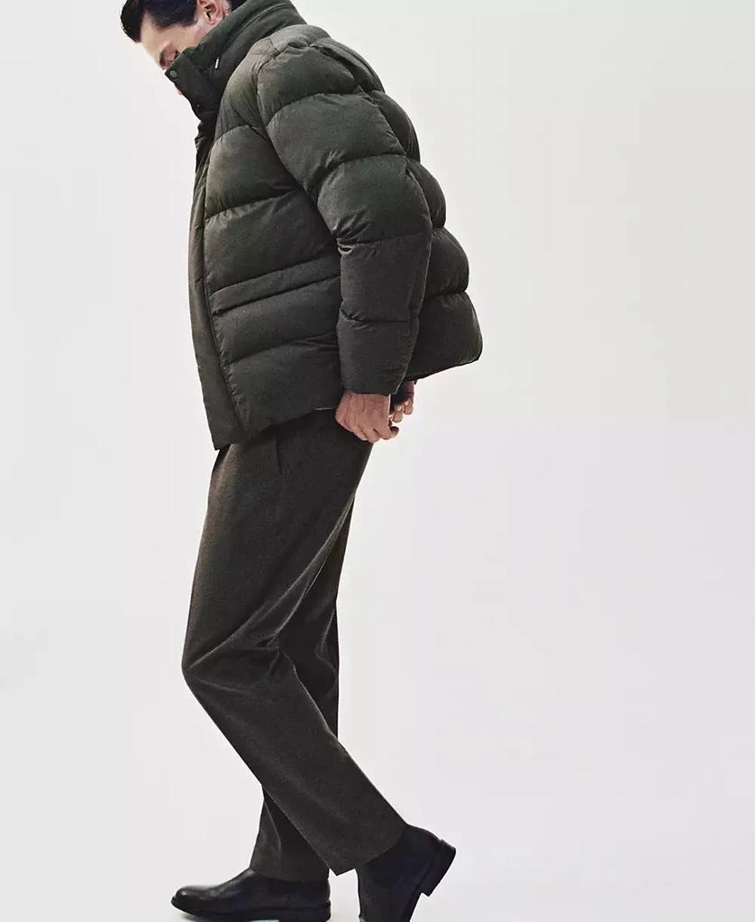 Mango Men's Short Puffer Water-Repellent Anorak 8