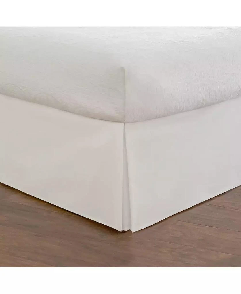 Fresh Ideas Poplin Tailored Bedskirt, Full 2