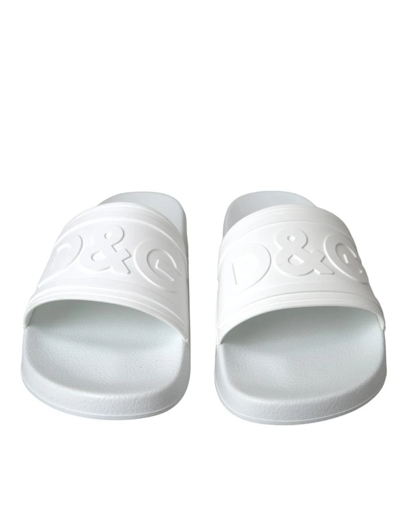 Dolce & Gabbana Rubber Slides Sandals Beachwear Men's Shoes 2