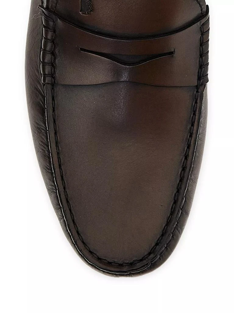 Tod\'s Gommino Driving Moccasin Loafer City Sole Cacao, Dark Brown UK 9,  US10 Man BROWN City Gommino Loafers in Leather  main image 3