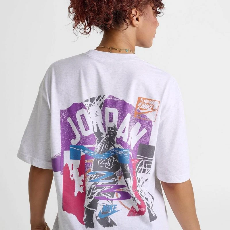 Jordan Women's Jordan Flight Oversized Graphic T-Shirt 6