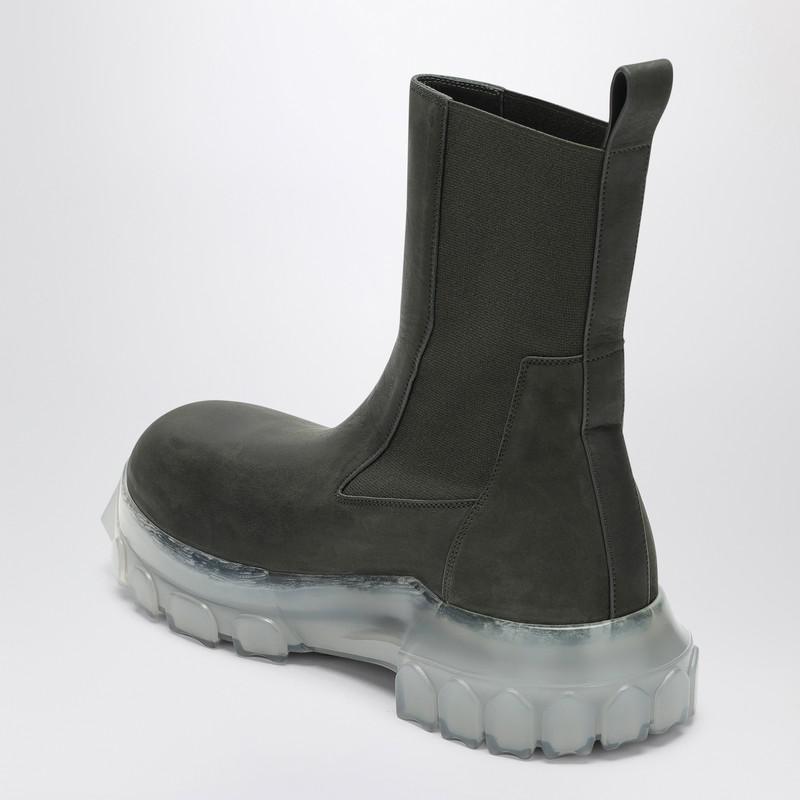 Rick Owens Bozo Tractor boot dark green - Boots - Compare Prices
