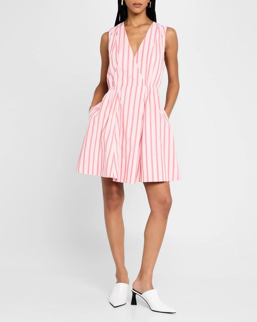 Derek Lam Tia Multi-Striped Mini Dress 2