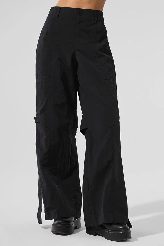 Alo High-Waist Voyager Trouser - Black 1