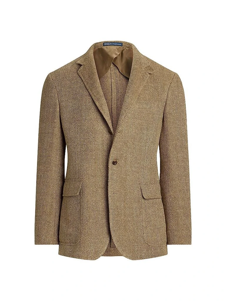 Ralph Lauren Italian Herringbone Tweed Polo Sport Coat