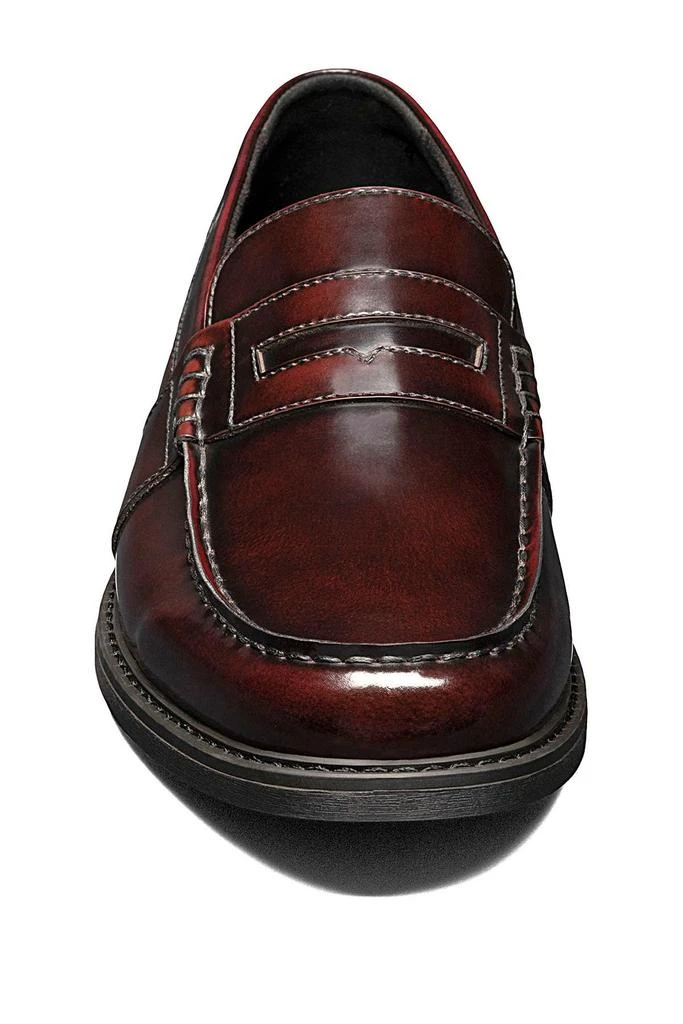 Nunn Bush Lincoln Leather Moc Toe Penny Loafer - Wide Width Available 6