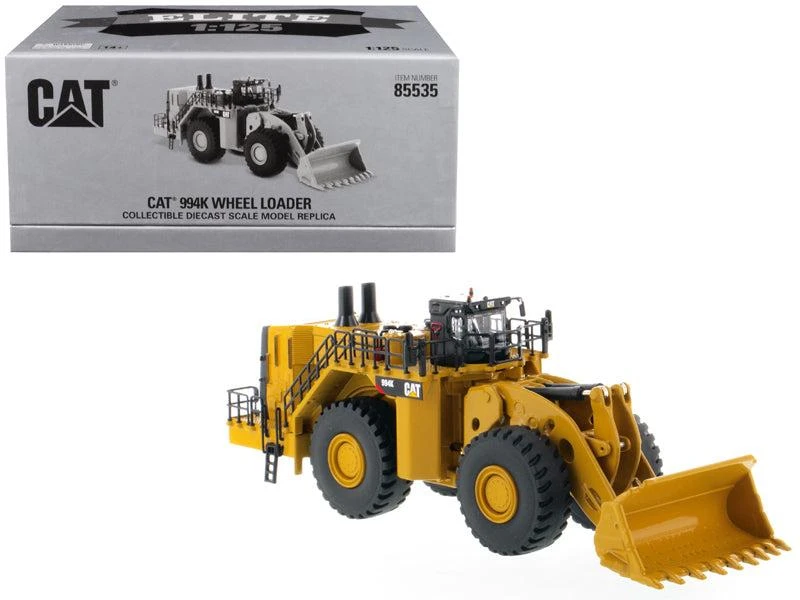 Diecast Masters CAT Caterpillar 994K Wheel Loader "Elite Series" 1/125 Diecast Model by 1