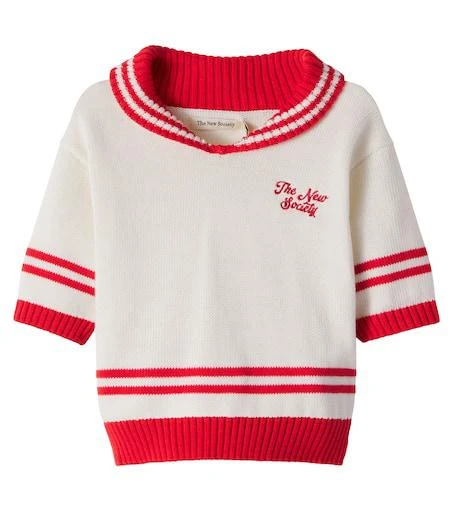 The New Society Begonia cotton sweater