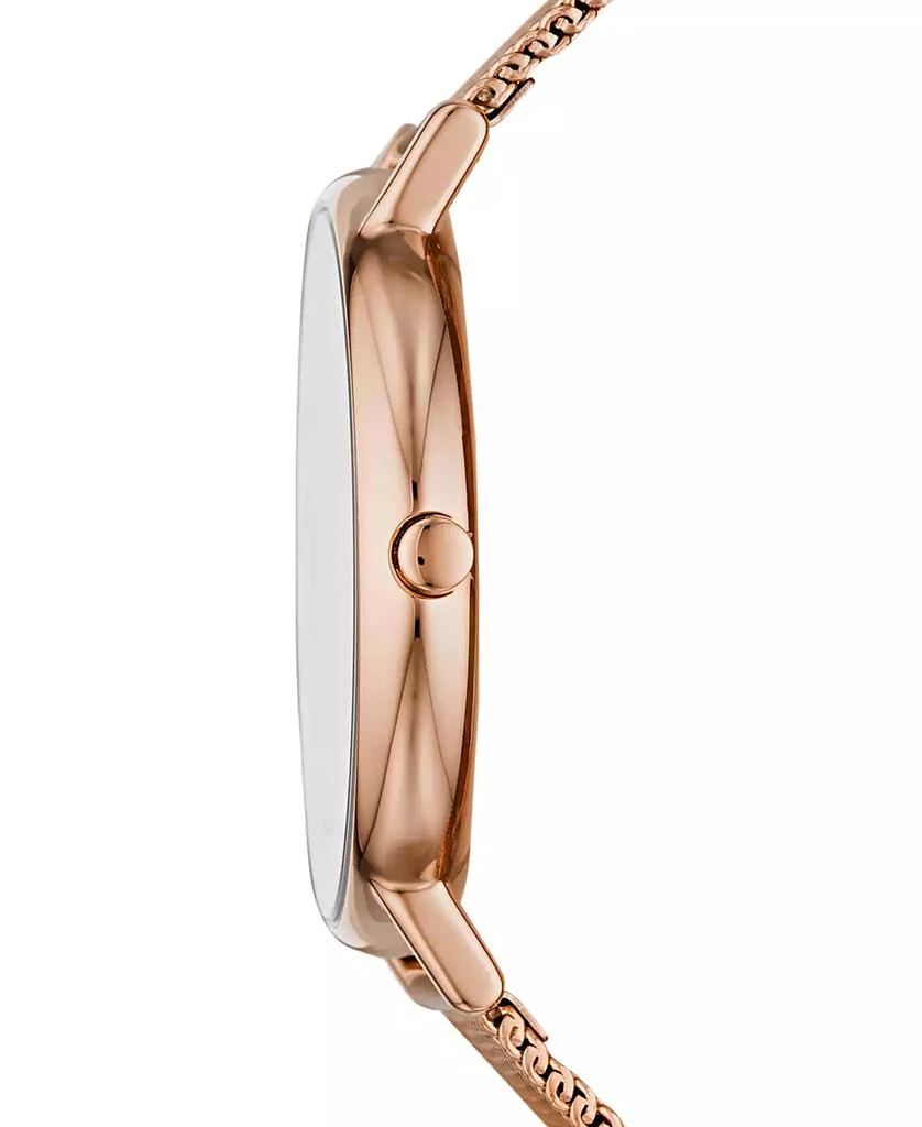 Skagen Women's Signatur Rose Gold-Tone Stainless Steel Mesh Bracelet Watch 38mm 2