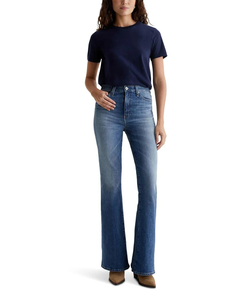 AG Jeans Madi Super High-Rise Flare Jeans in Deja Vu 6