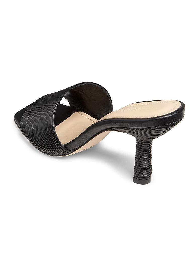 Saks Fifth Avenue 80MM Leather Mules 3