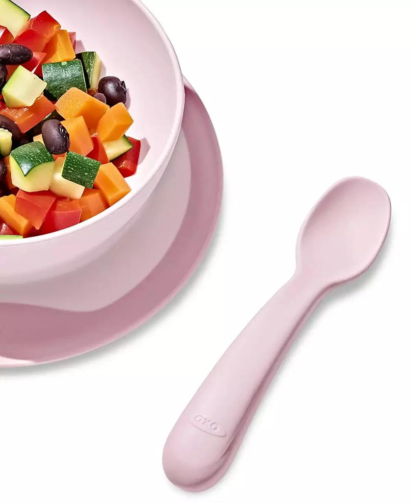 OXO TOT 2-Pack Flexible Silicone Feeding Spoons 5