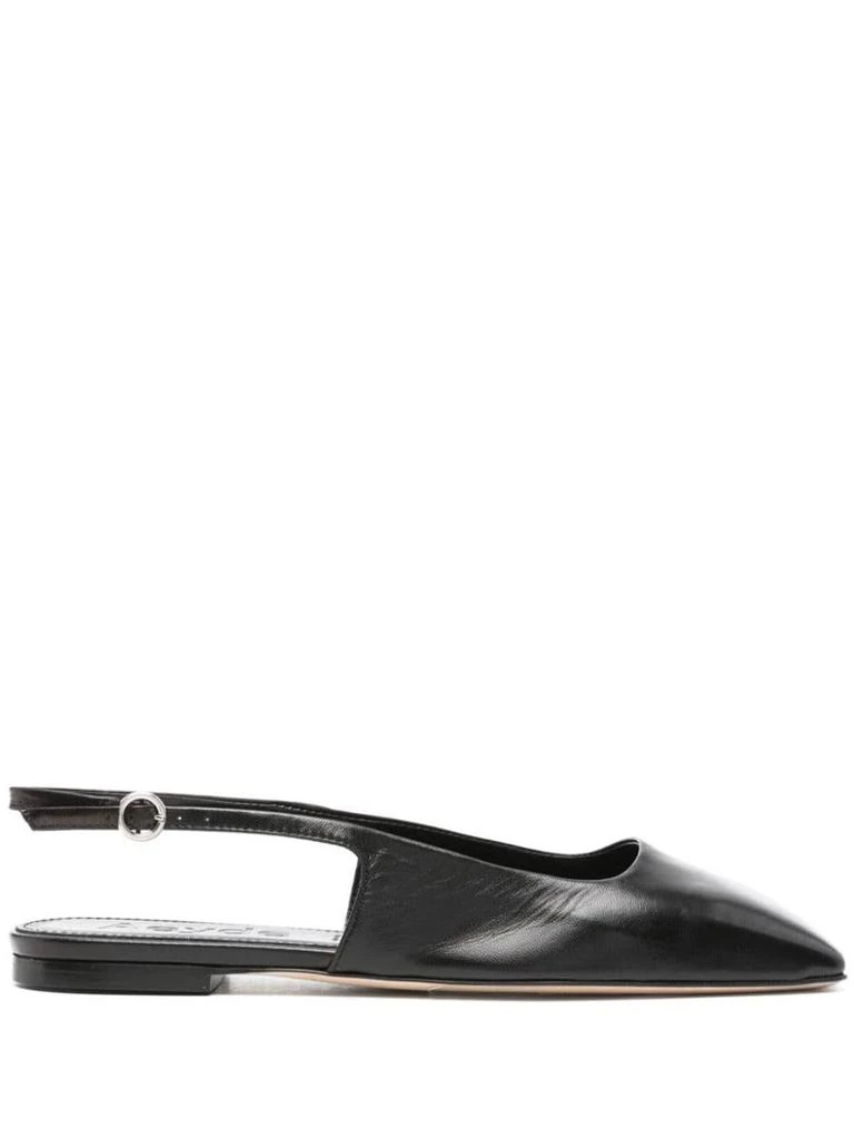 AEYDE Aeyde Liya Nappa Leather Black Shoes 1