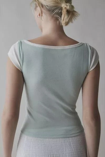 Kimchi Blue Kimchi Blue Willow Ice Cream Graphic Boatneck Baby Tee 4