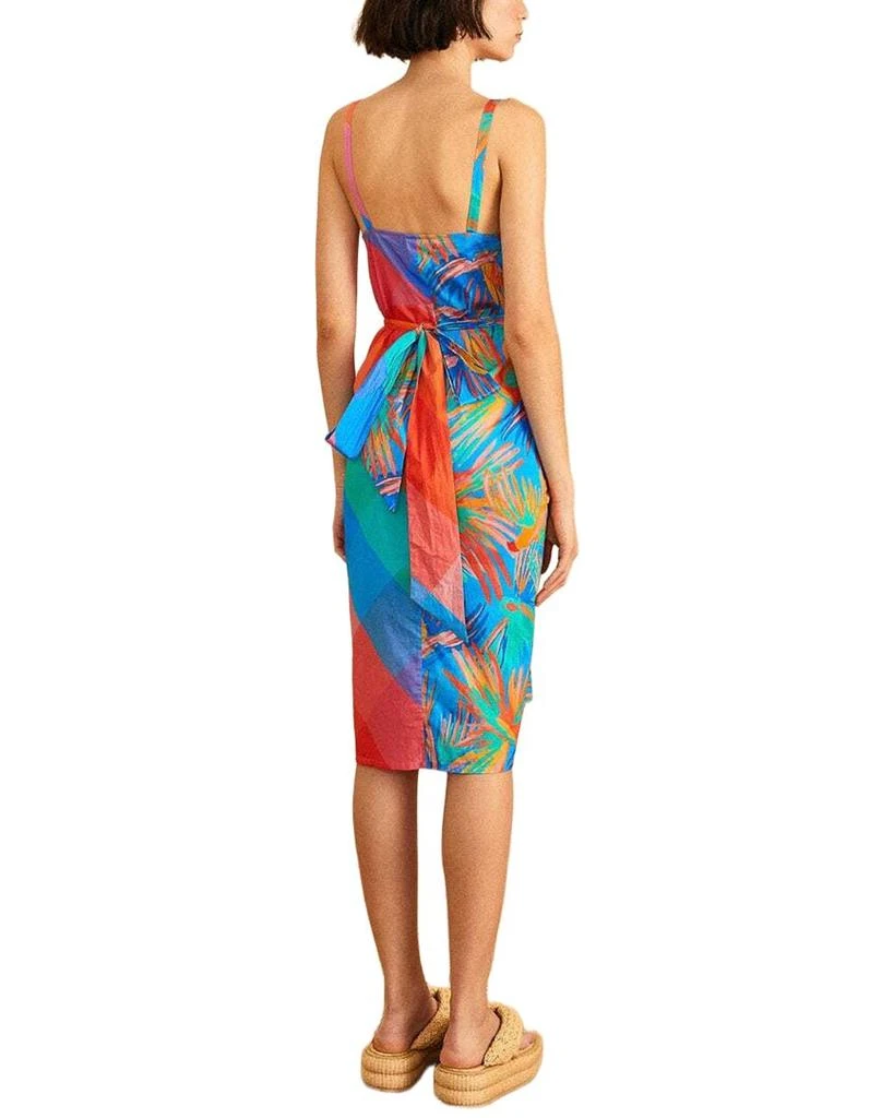 Farm Rio Painted Birds Midi Cover-Up 2