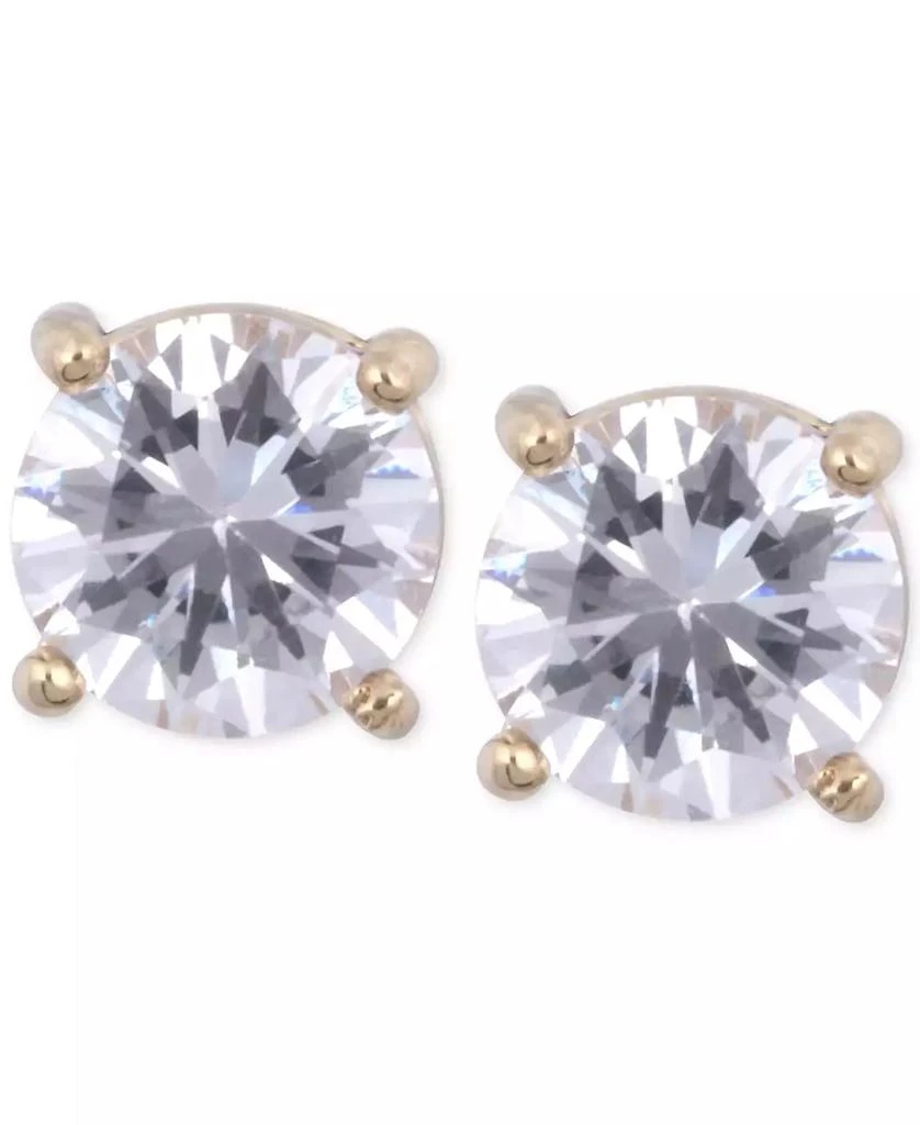 Anne Klein 8MM CRYSTAL STUD EARRINGS