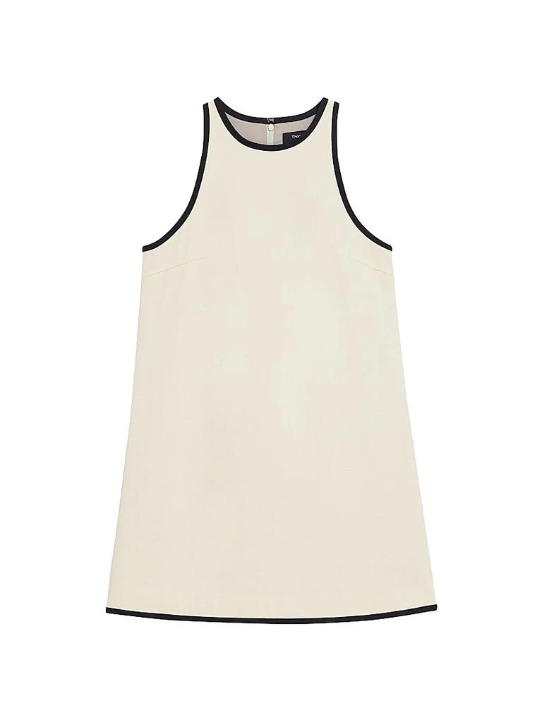 Theory Cotton-Blend Shift Dress 1