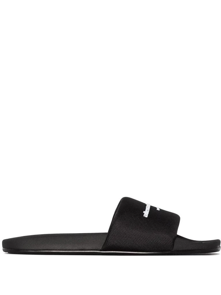 Alexander Wang Sandals slides with print 1