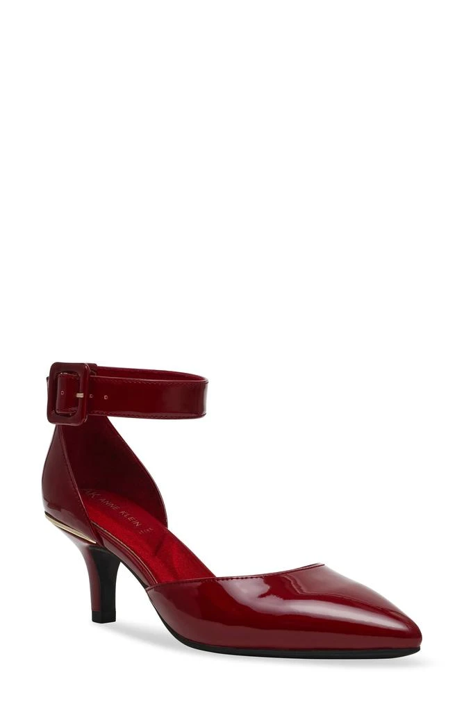 Anne Klein Fararia Pointed Toe Kitten Heel Pump 1