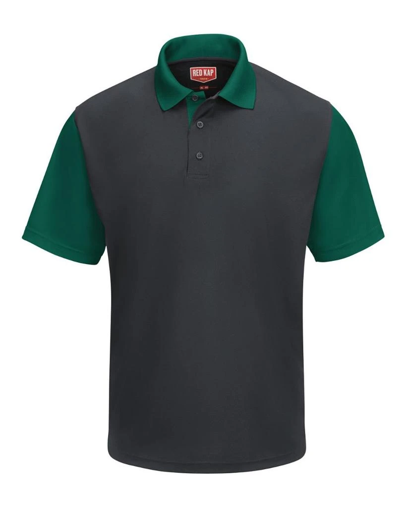 Red Kap Short Sleeve Performance Knit Color-Block Polo 6