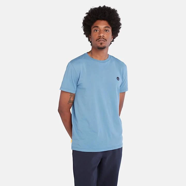 Timberland Slim Tree Logo T-Shirt for Men in Blue 1