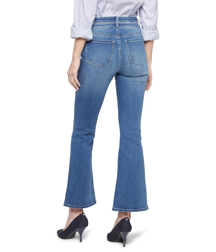 NYDJ High-Rise Ava Flare Panel Waistband in Lovesick 2