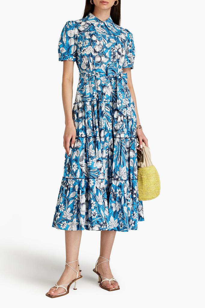 Diane von Furstenberg Queena floral-print cotton-blend