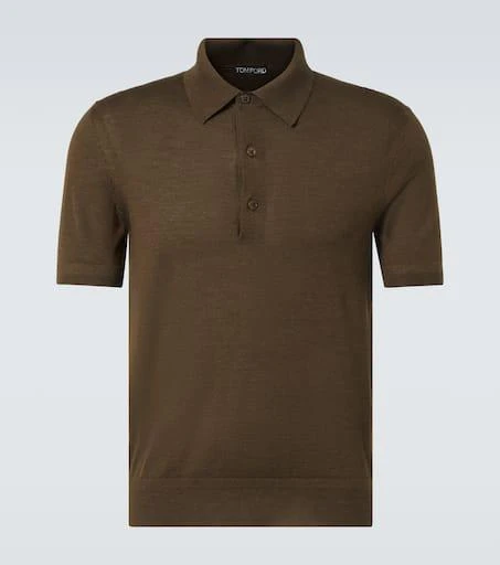 Tom Ford Cashmere and silk polo shirt 1