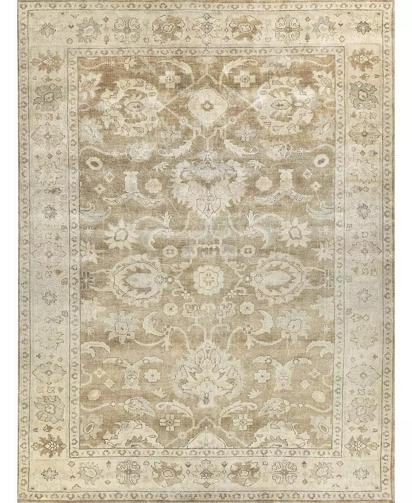 Exquisite Rugs Antique Weave Oushak 2001 4'x6' Area Rug