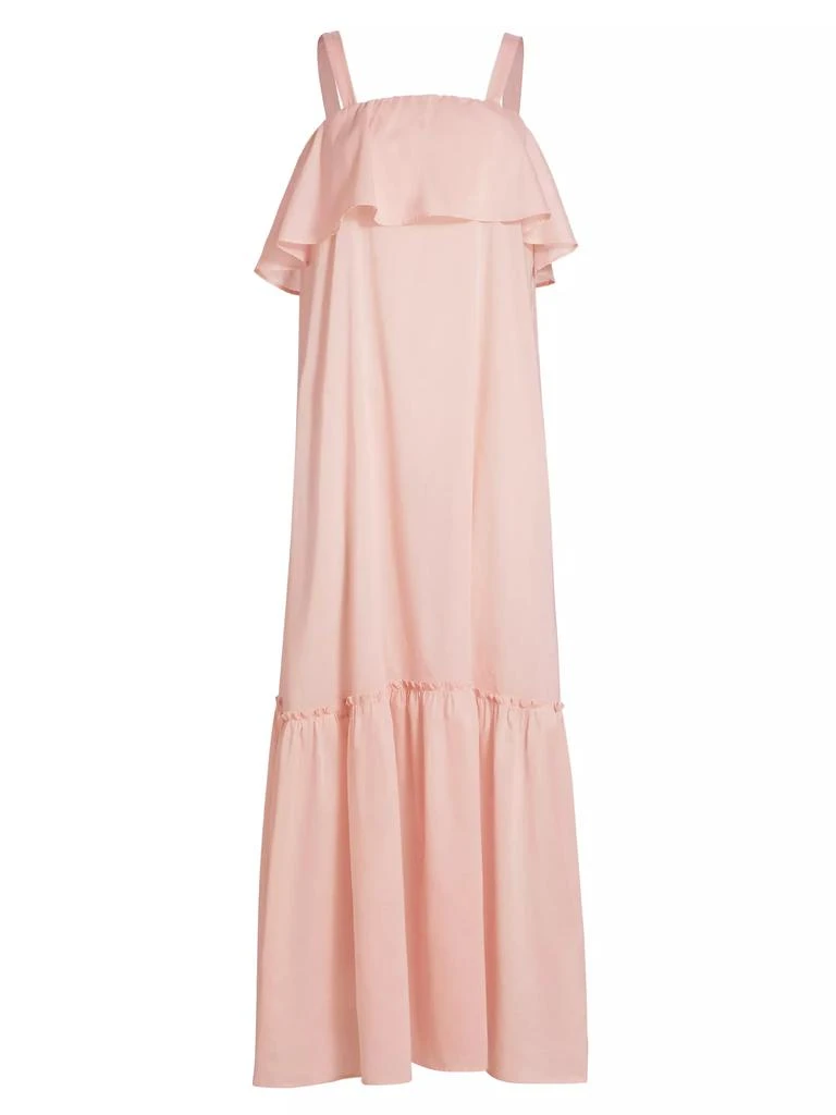 Pour Les Femmes Ruffle Maxi Dress 1