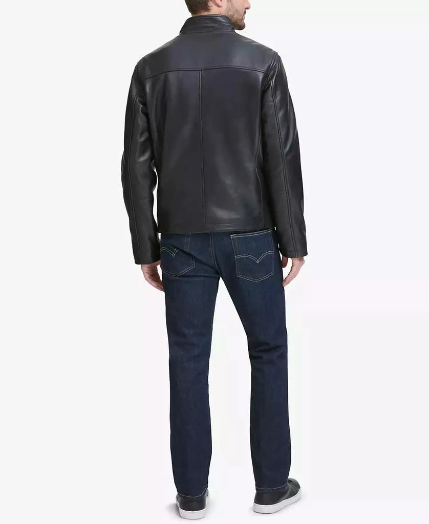 Cole Haan Men's Smooth Leather Jacket, Created for Macy's 5