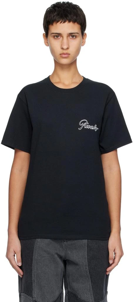 Awake NY Black Printed T-Shirt 1