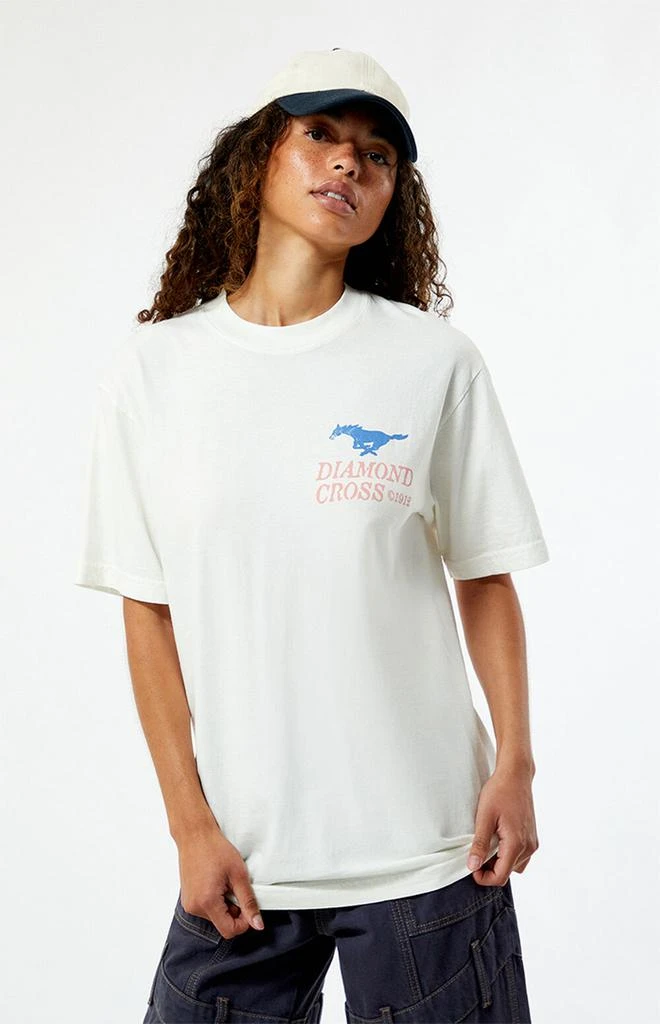 Diamond Cross Ranch Jackson Wyoming Runnin' T-Shirt 1