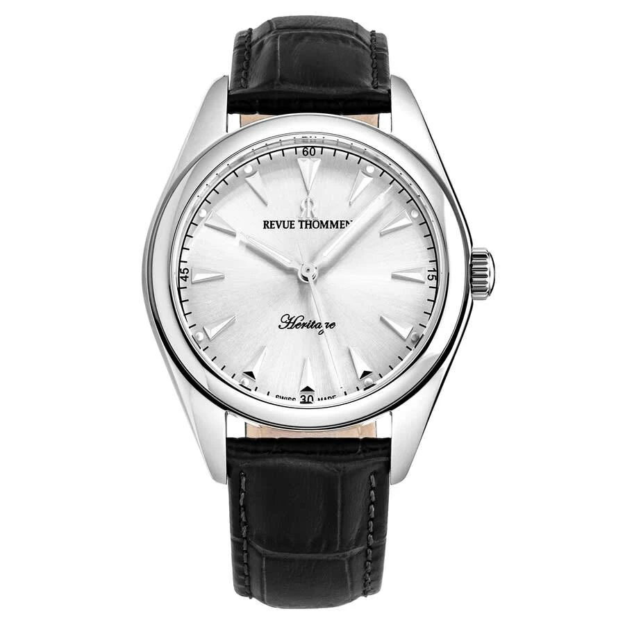 Revue Thommen Revue Thommen Heritage Automatic Silver Dial Men
s Watch 21010.2531 1