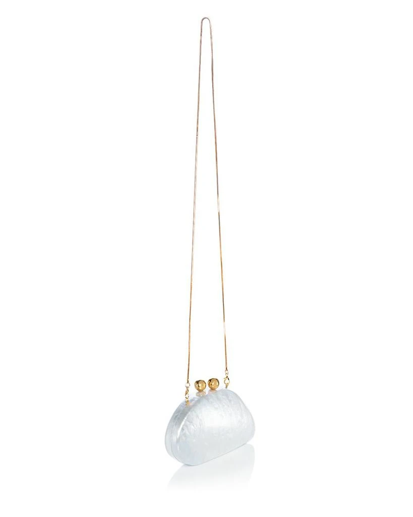 AQUA Small Pearl Look Clutch - Exclusive 4