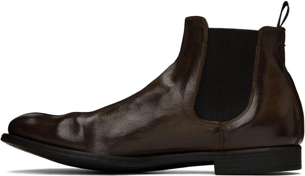Officine Creative Brown Chronicle 123 Chelsea Boots 3