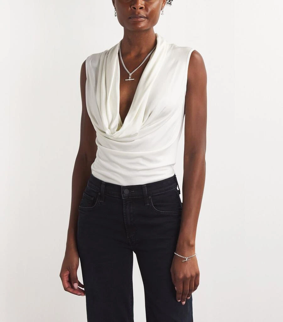 TILLY SVEAAS Sterling Silver T-Bar Curblink Chain Necklace 4