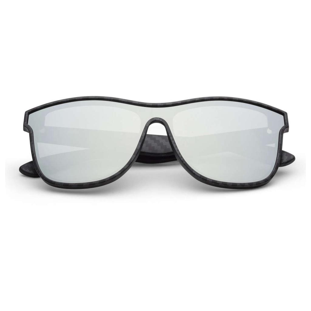 N.O.A N.O.A Men's Black Square Sunglasses