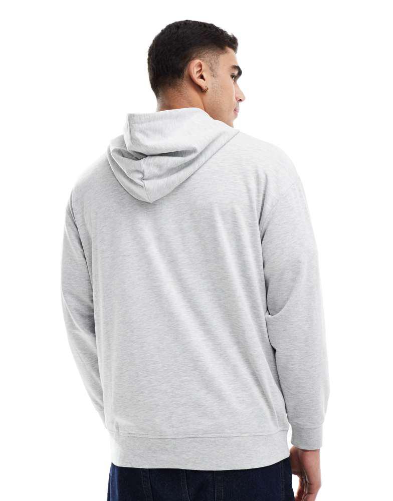 HERA Hera focus hoodie in light grey