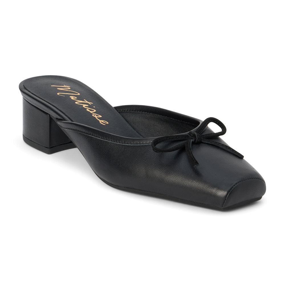 Matisse Basilio Square Toe Block Heel Mules