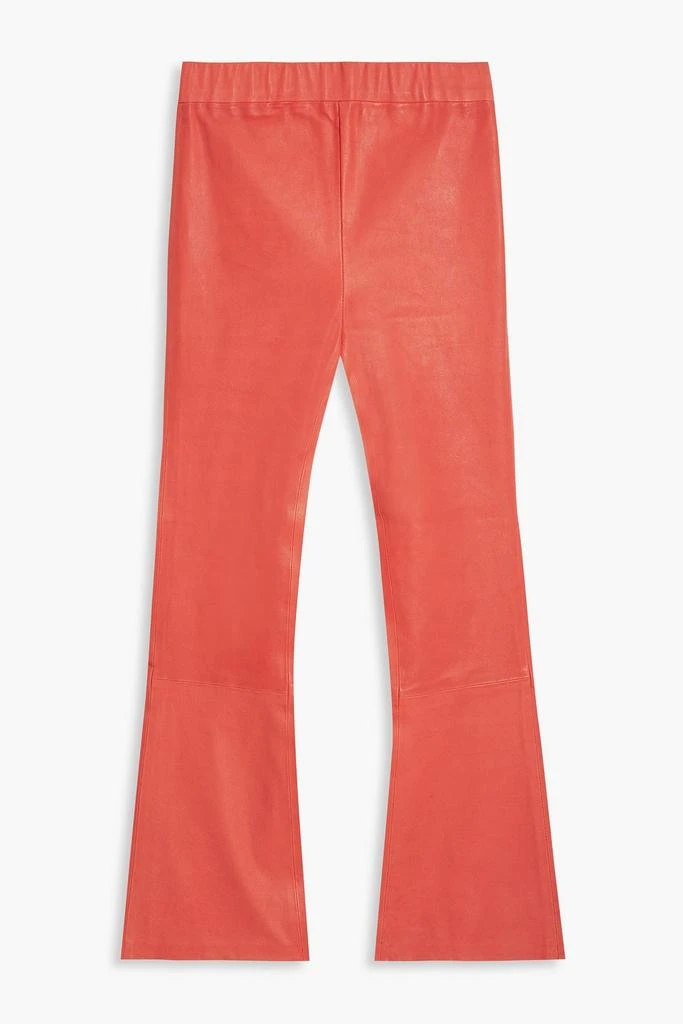 Walter Baker Lori kick-flare leather pants 1