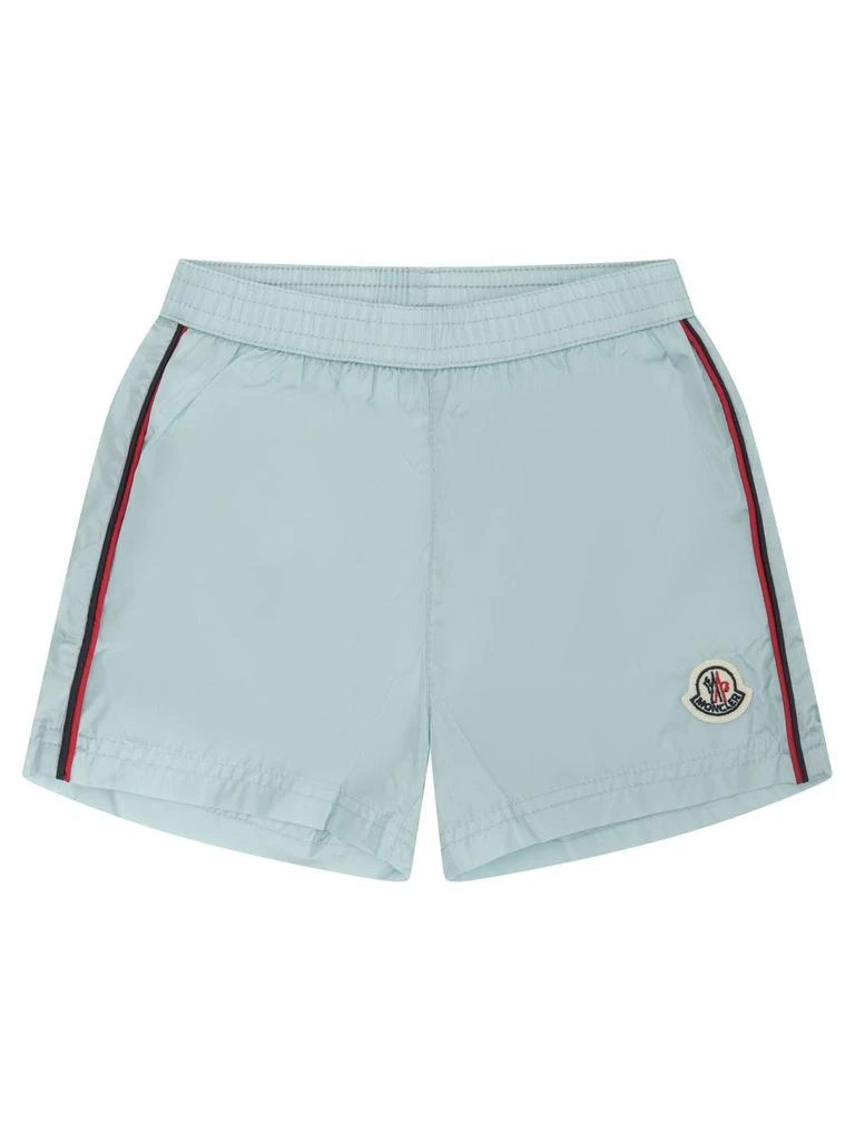 Moncler Moncler Enfant Side Stripe Swim Shorts