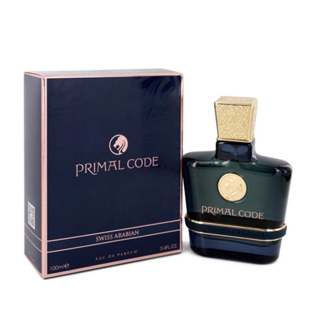 Swiss Arabian Primal Code Eau De Parfum  Men's Cologne 3.4 Oz