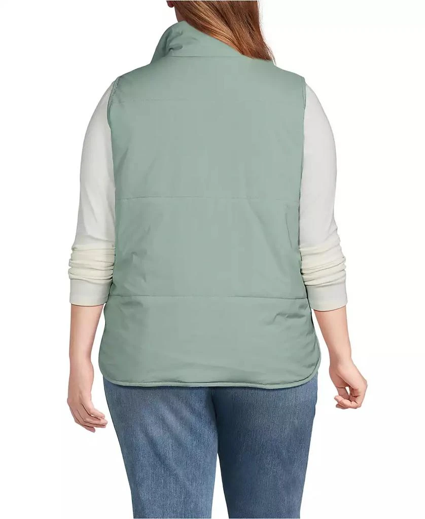 Lands' End Plus Size WanderFree Insulated Vest 3
