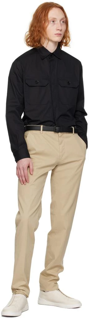 Zegna Black Hardware Belt 3