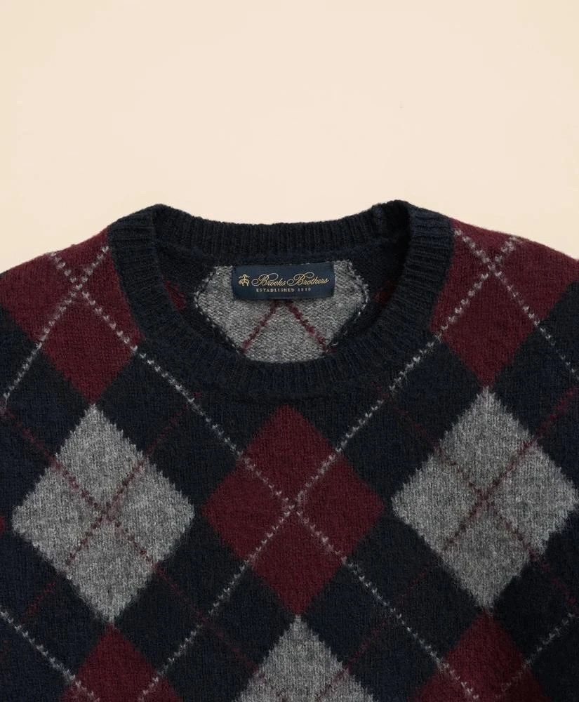 Brooks Brothers Brushed Wool Argyle Sweater 2