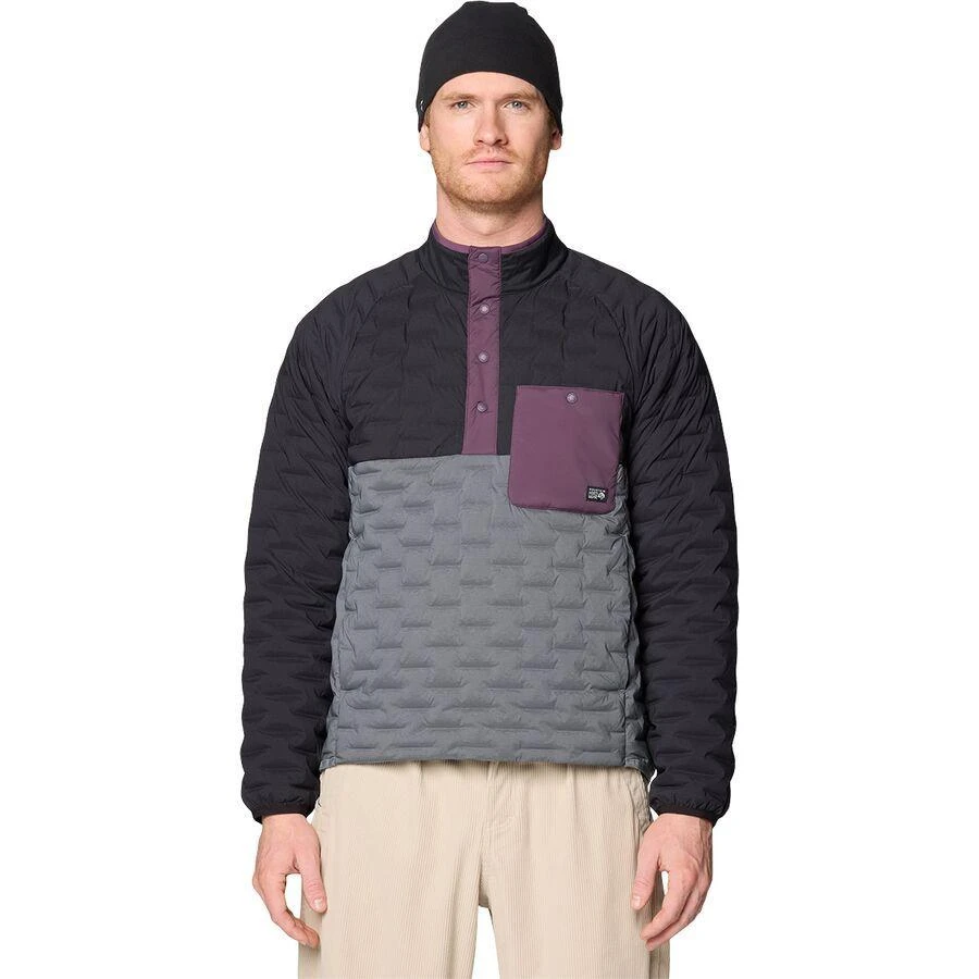 Mountain Hardwear Stretchdown Light Snap Neck Jacket - Men's