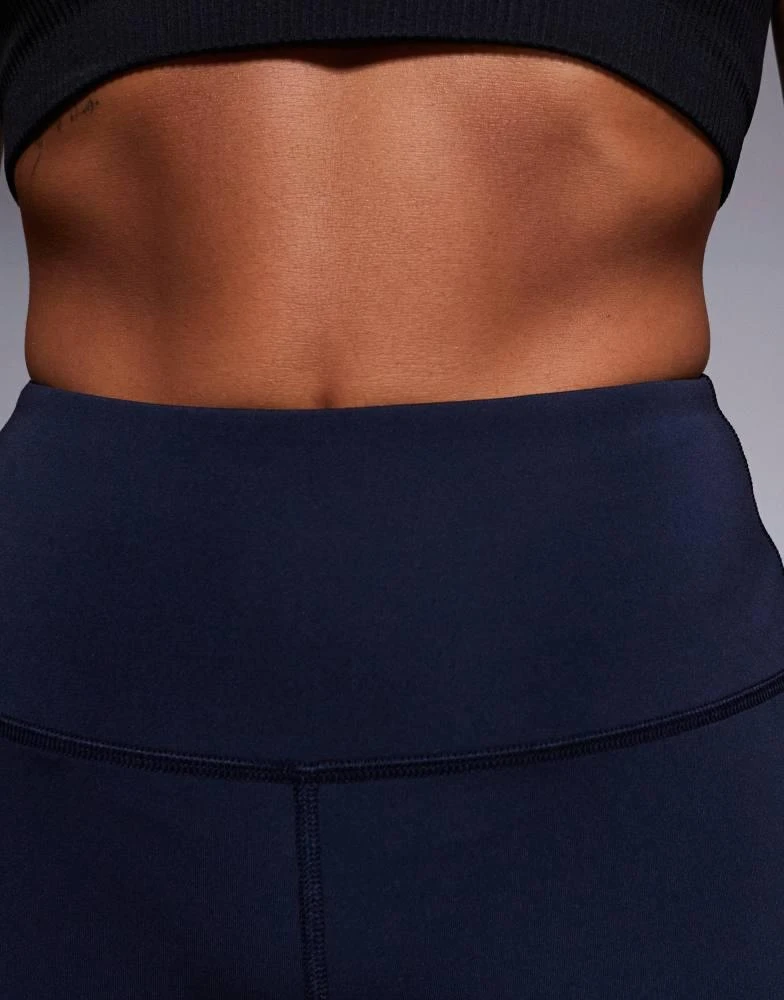 ASOS 4505 Petite Icon active bum sculpt high waist gym legging with inner pocket in deep navy 5