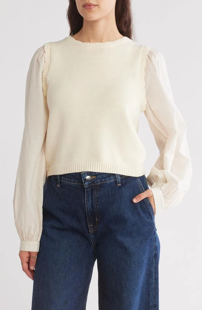 Melrose and Market Twofer Sweater 1