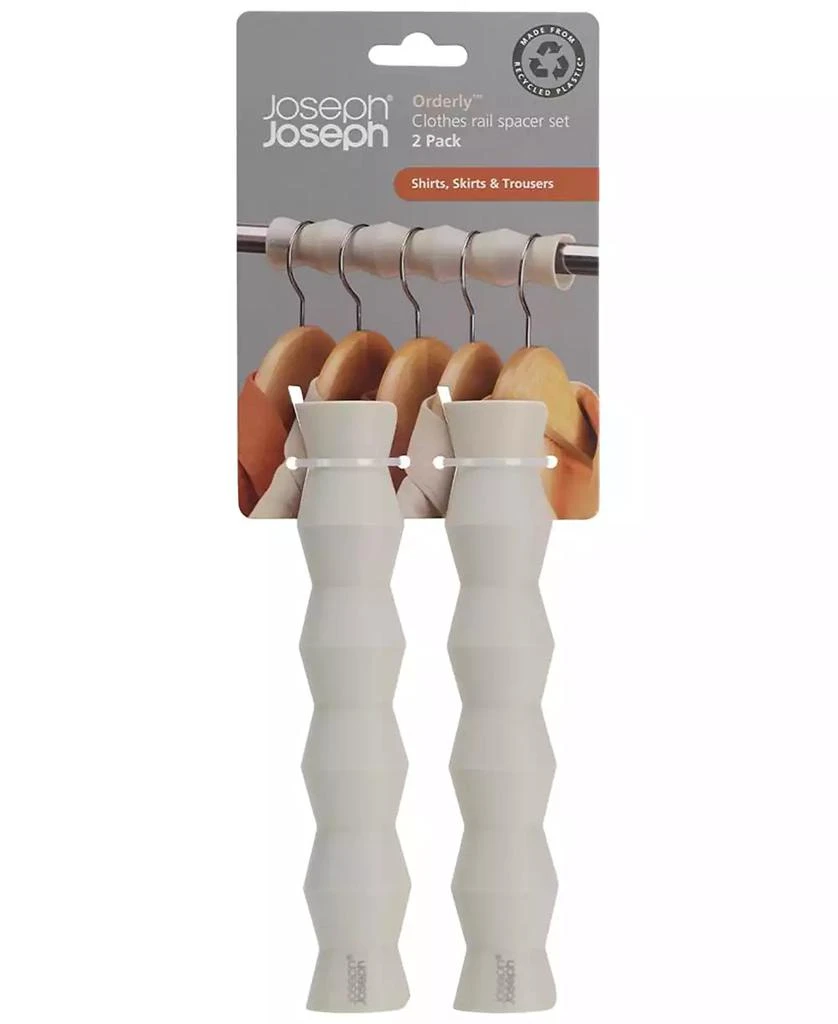 Joseph Joseph 2-Pk. Orderly Clothes Rail Spacers for Shirts, Skirts And Trousers 2